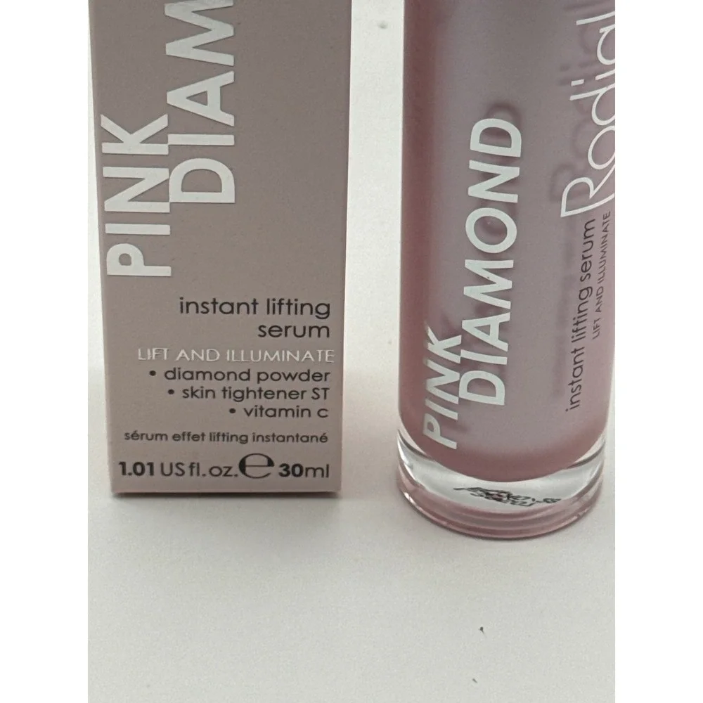 Rodial Pink Diamond Instant Lifting Serum‎ 30ml 1.01oz Vitamin C Brightening New